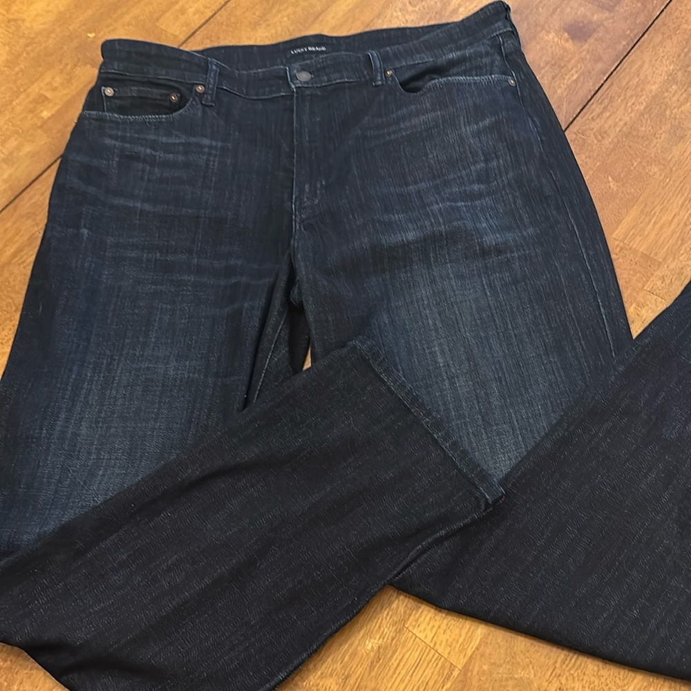 Lucky Jeans 363 Straight 38x32 dark wash